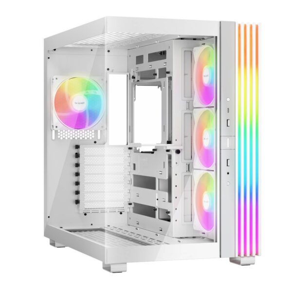 Gabinetes Gaming Be Quiet LIGHT BASE 600 LX WHITE