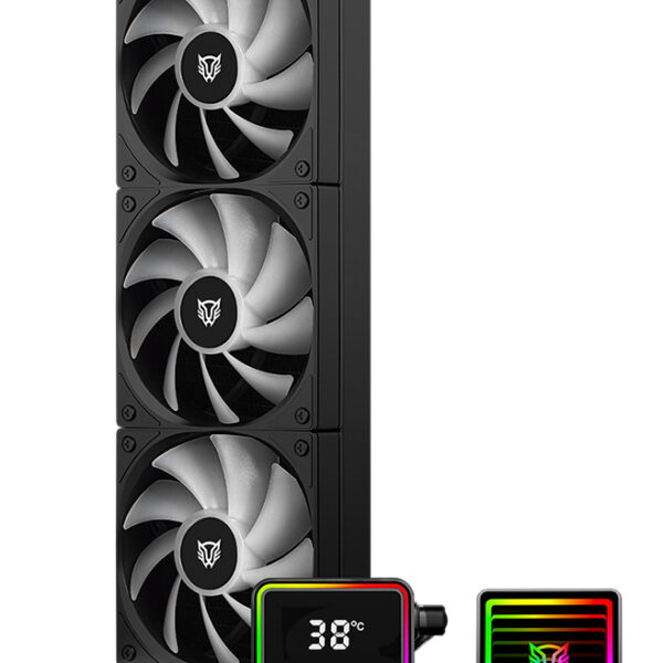 Enfriamiento y Ventilación Balam Rush CRYO PRISM 360 BLACK
